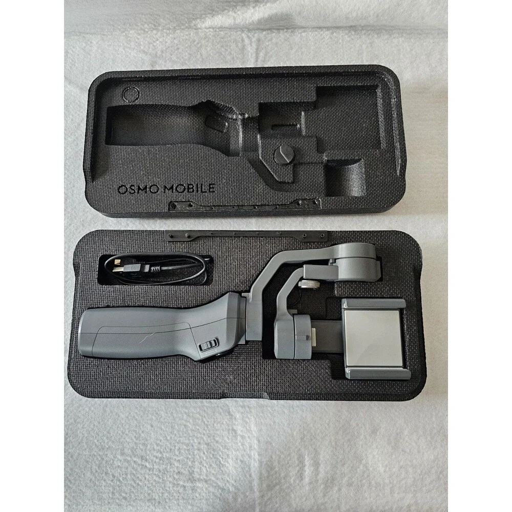 DJI OSMO Mobile 2 Handheld Smartphone Gray Model OM170 w/Case